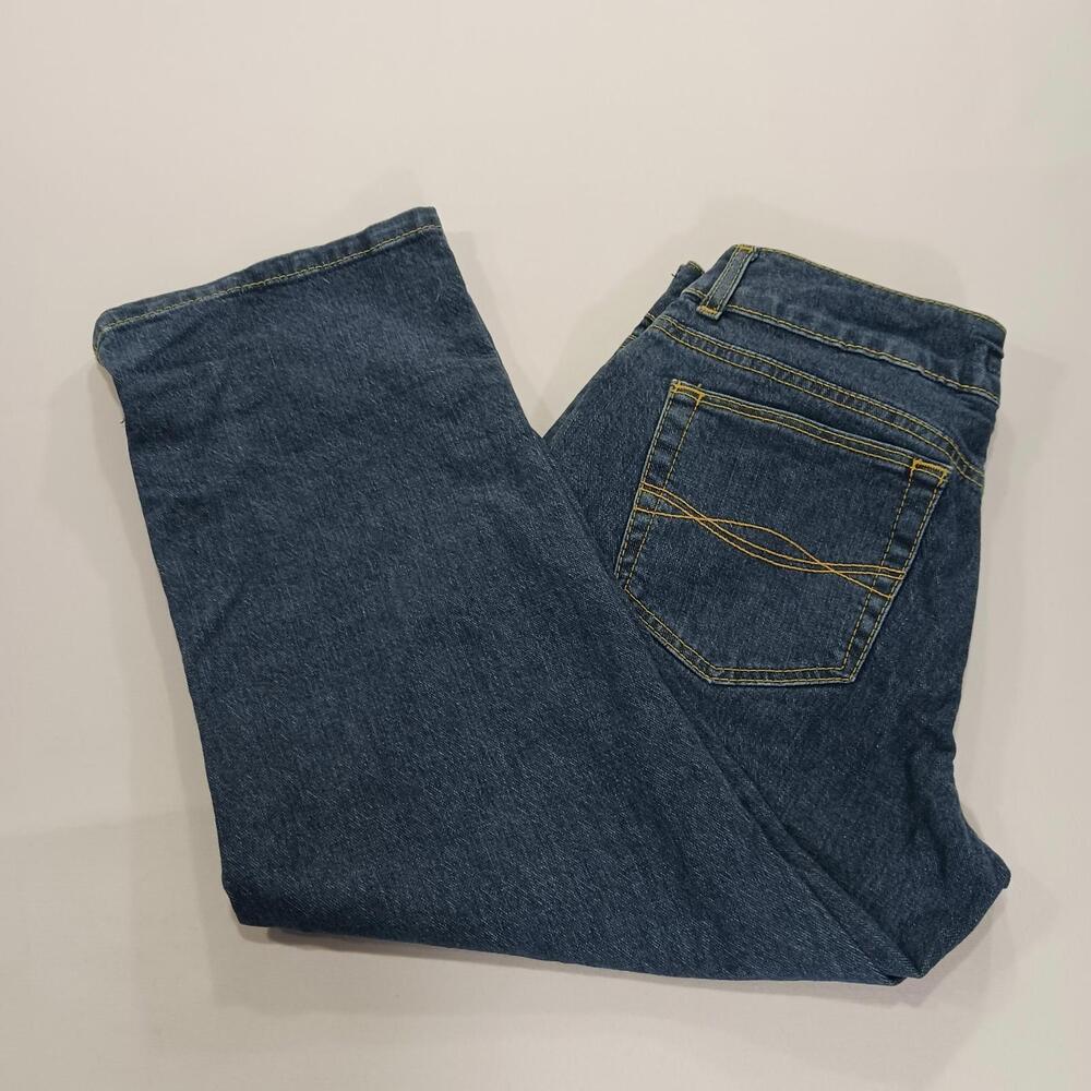 Brand Twenty X Jackson Women's Blue Denim Cropped Jeans Size 9/10 (30×24)